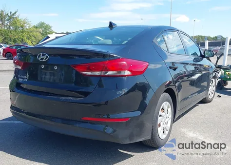2017 Hyundai Elantra Se z USA, uszkodzony, nr VIN 5NPD74LF4HH143312
